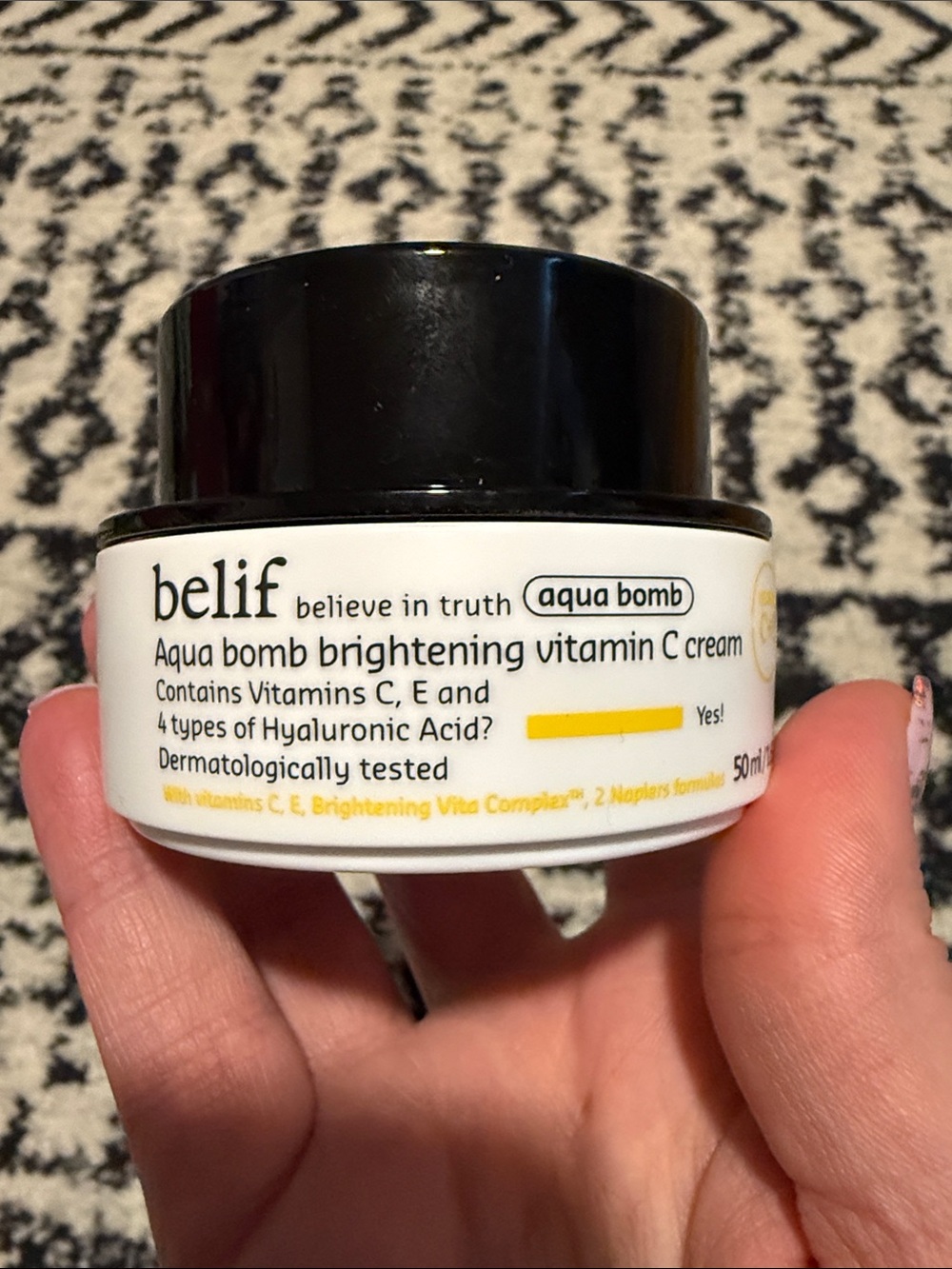 belif Aqua Bomb Brightening Vitamin C Cream